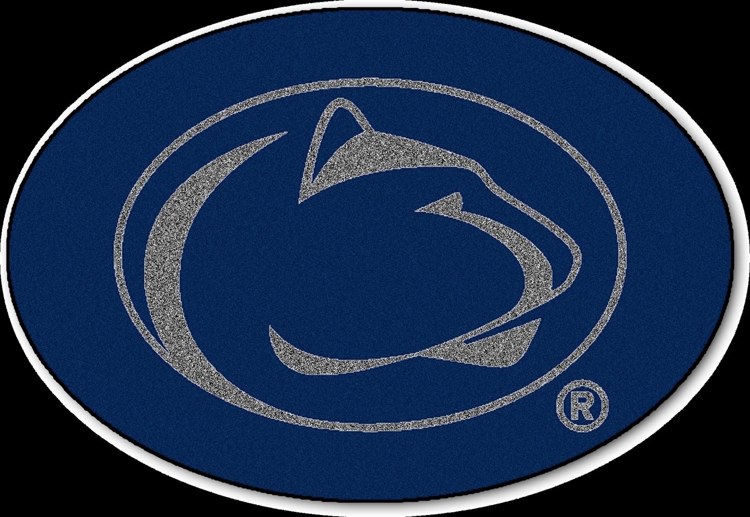 NCAA Football Mascot Penn State University 1'6" x 2' Rug - Thumbnail - Image 1