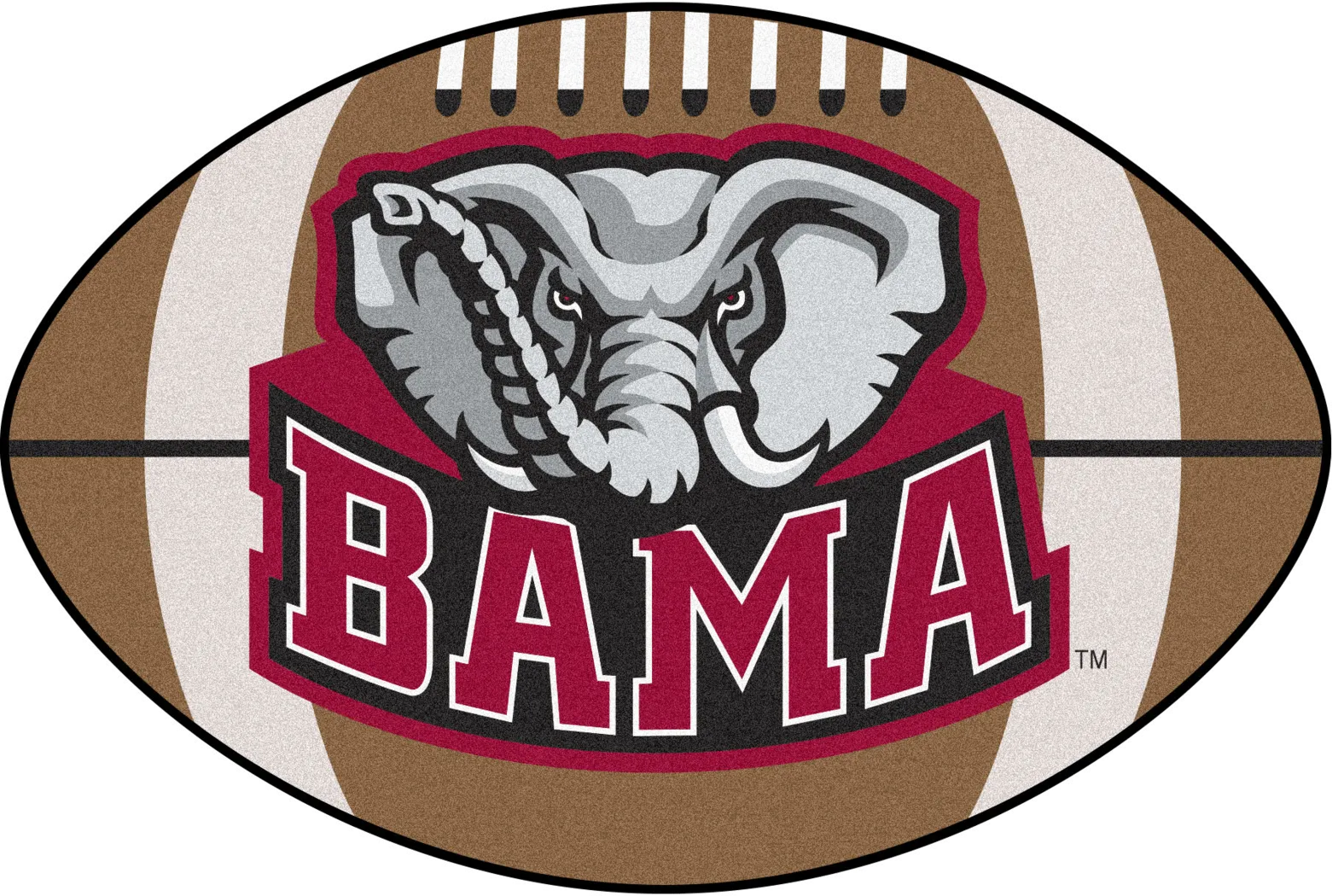 Ncaa Football Mascot Brown Rug | Rooms to Go