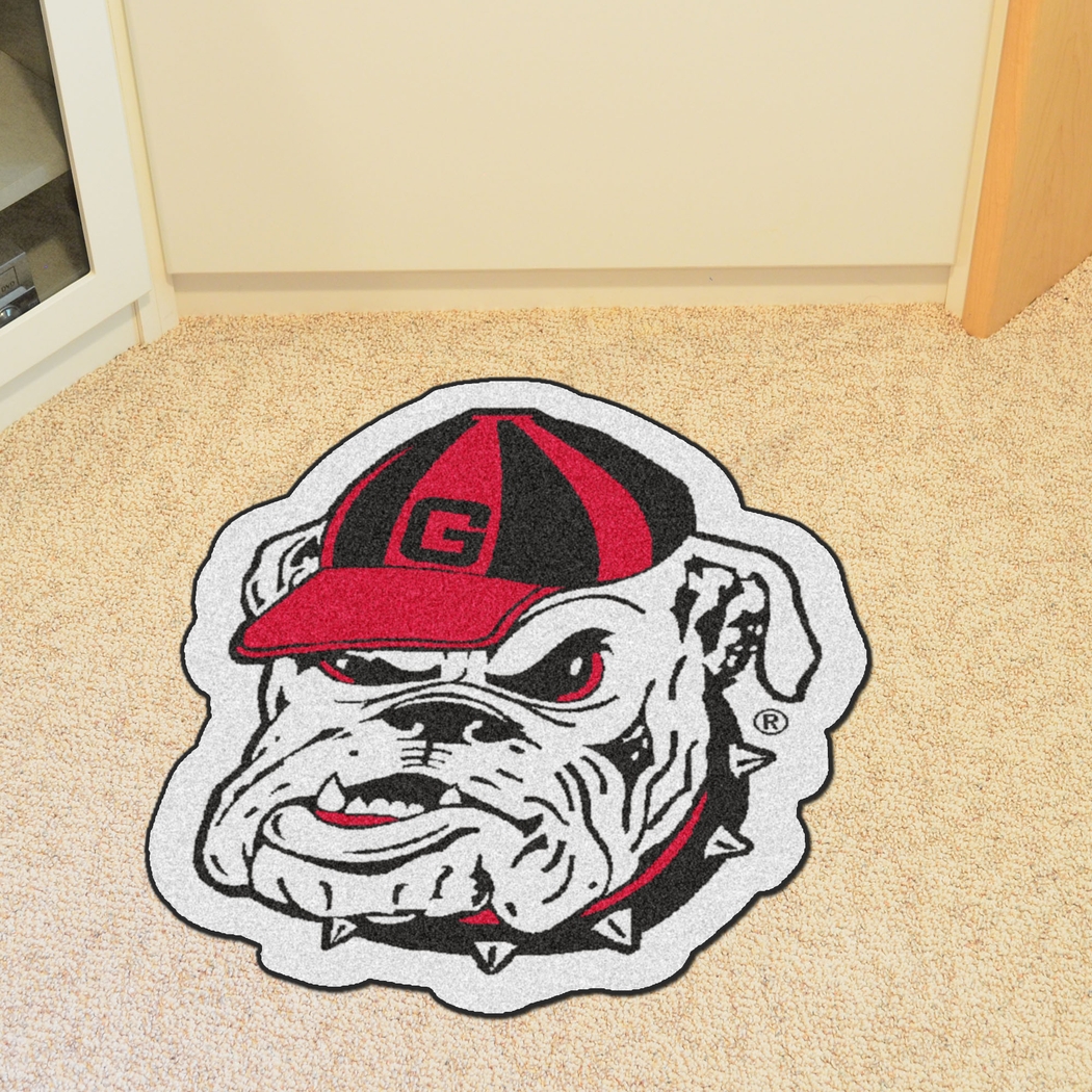 NCAA Football Mascot University of Georgia 1'6 x 2' Rug - Thumbnail - Image 2