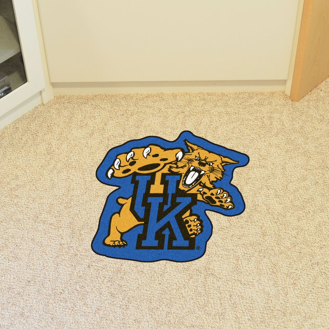 NCAA Football Mascot University of Kentucky 1'6" x 1'10" Rug - Thumbnail - Image 2