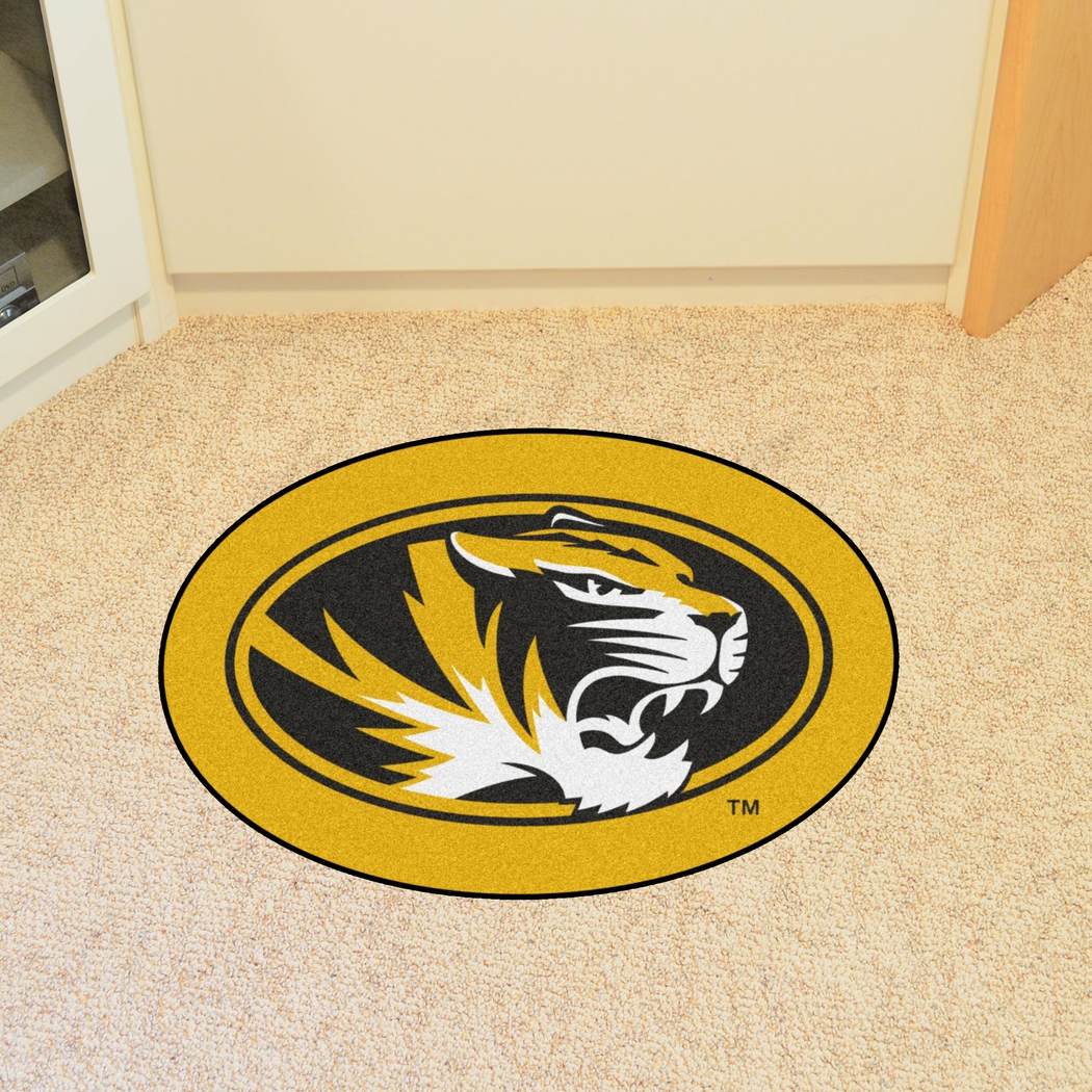 NCAA Football Mascot University of Missouri 1'6" x 2' Rug - Thumbnail - Image 2