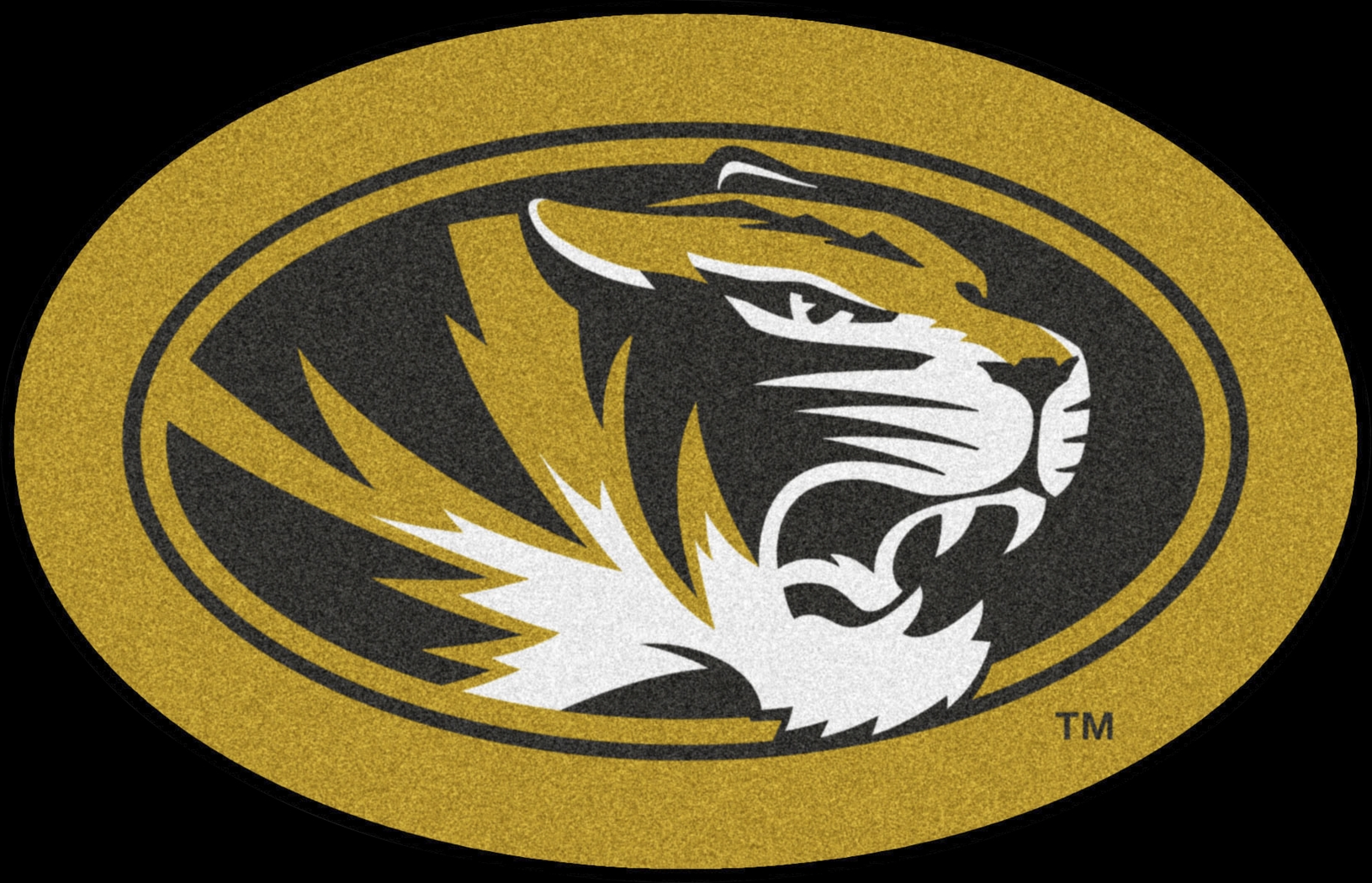 NCAA Football Mascot University of Missouri 1'6" x 2' Rug - Thumbnail - Image 1