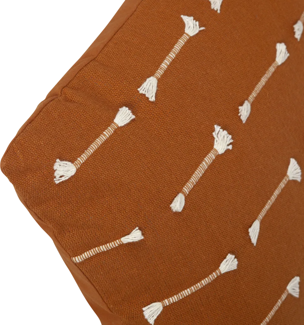 Ncube Brown Accent Pillow - Thumbnail - Image 6