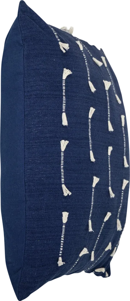 Ncube Dark Blue Accent Pillow - Thumbnail - Image 3