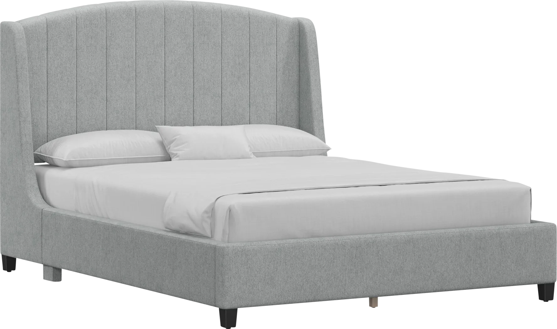 Neaera Gray Queen Bed - Thumbnail - Image 11
