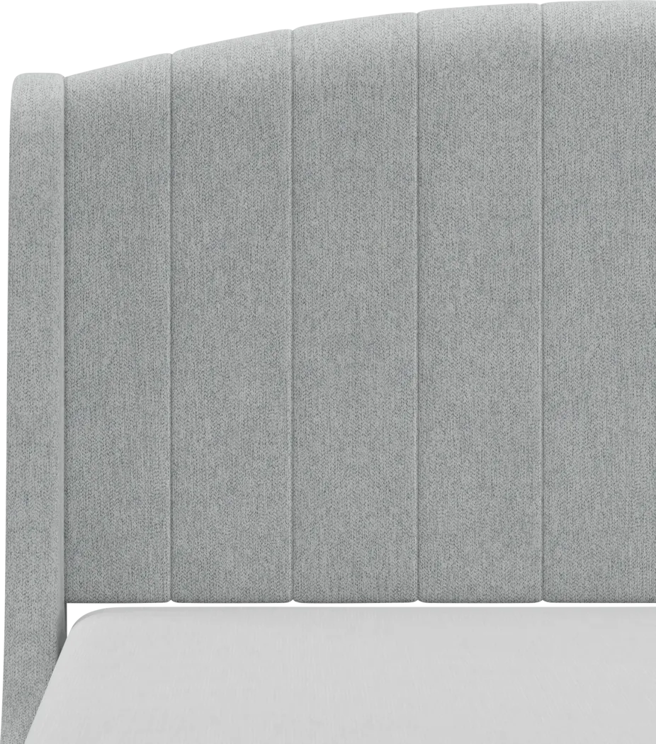 Neaera Gray Queen Bed - Thumbnail - Image 13