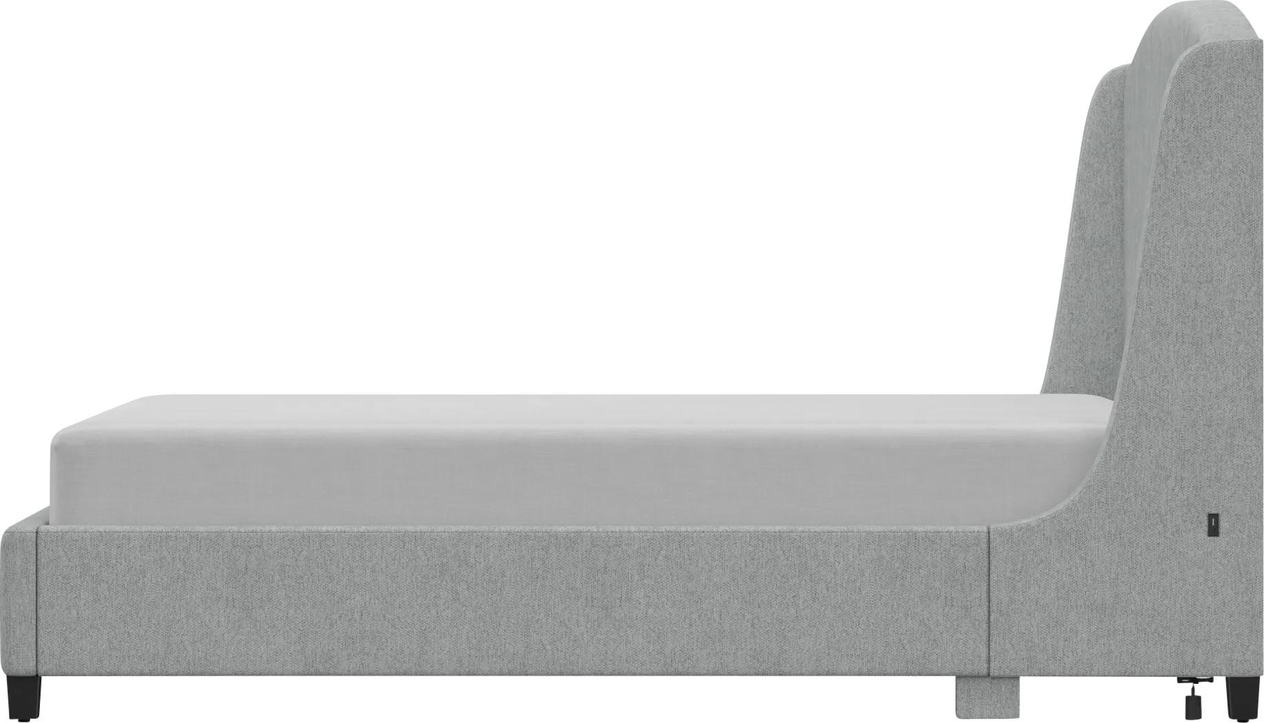 Neaera Gray Queen Bed - Thumbnail - Image 9