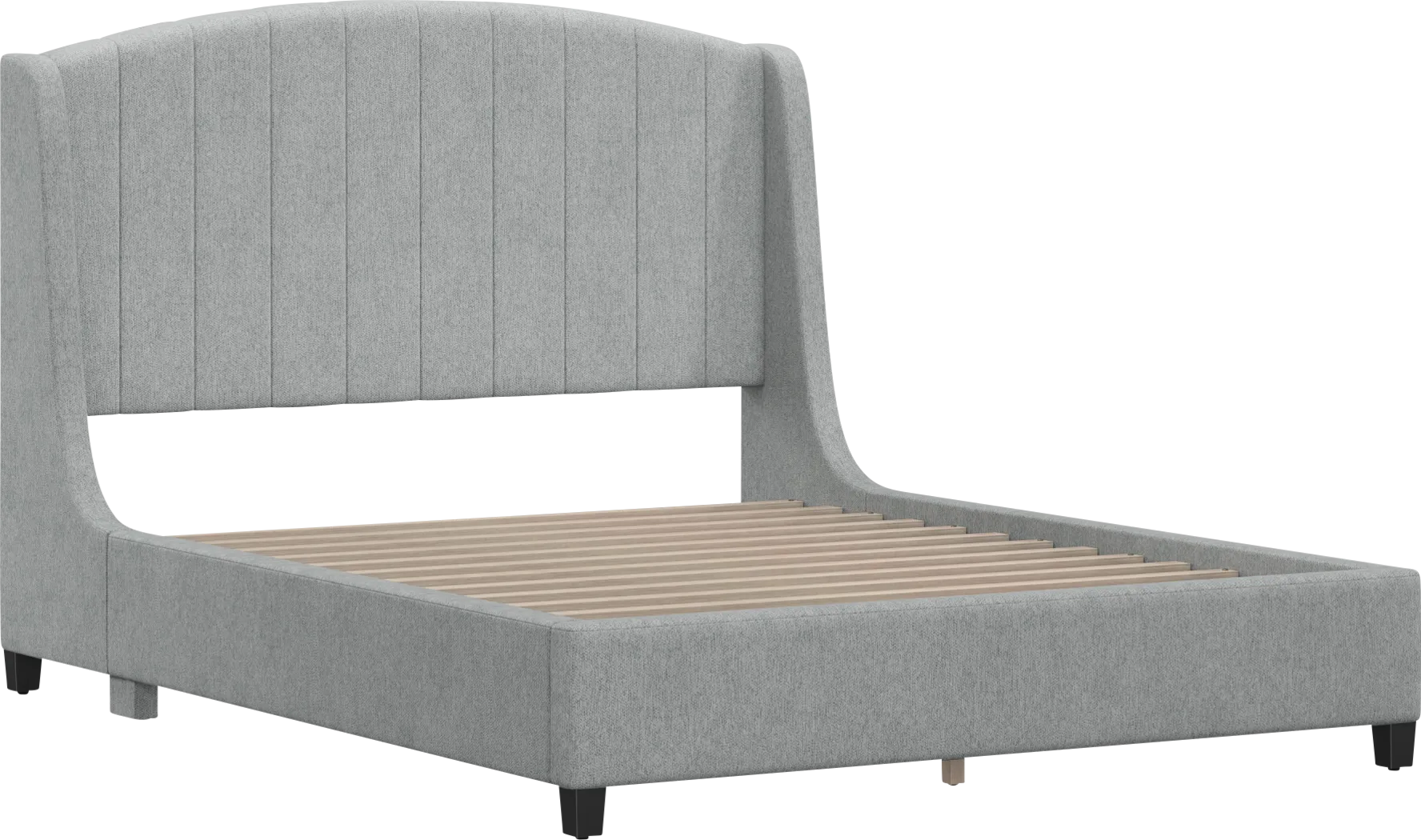 Neaera Gray Queen Bed - Thumbnail - Image 10