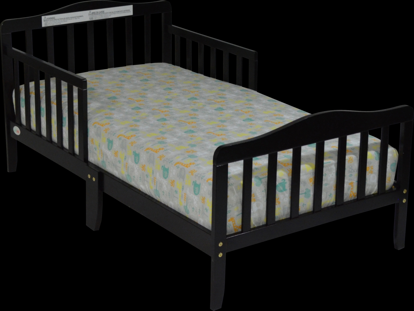 Kids Nealy Espresso Toddler Bed - Thumbnail - Image 4