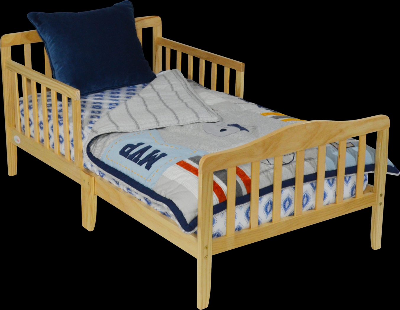 Kids Nealy Natural Toddler Bed - Thumbnail - Image 5