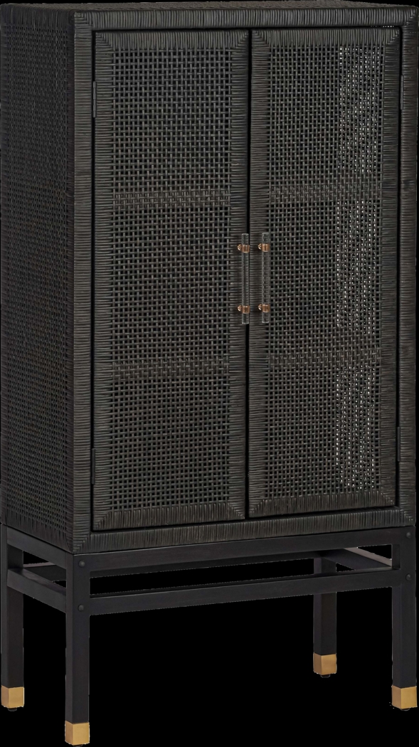 Neath Black Accent Cabinet - Thumbnail - Image 1