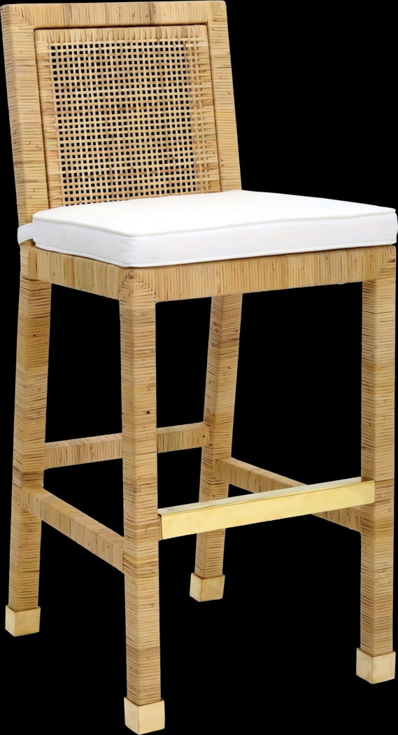 Neath Brown Barstool - Thumbnail - Image 1