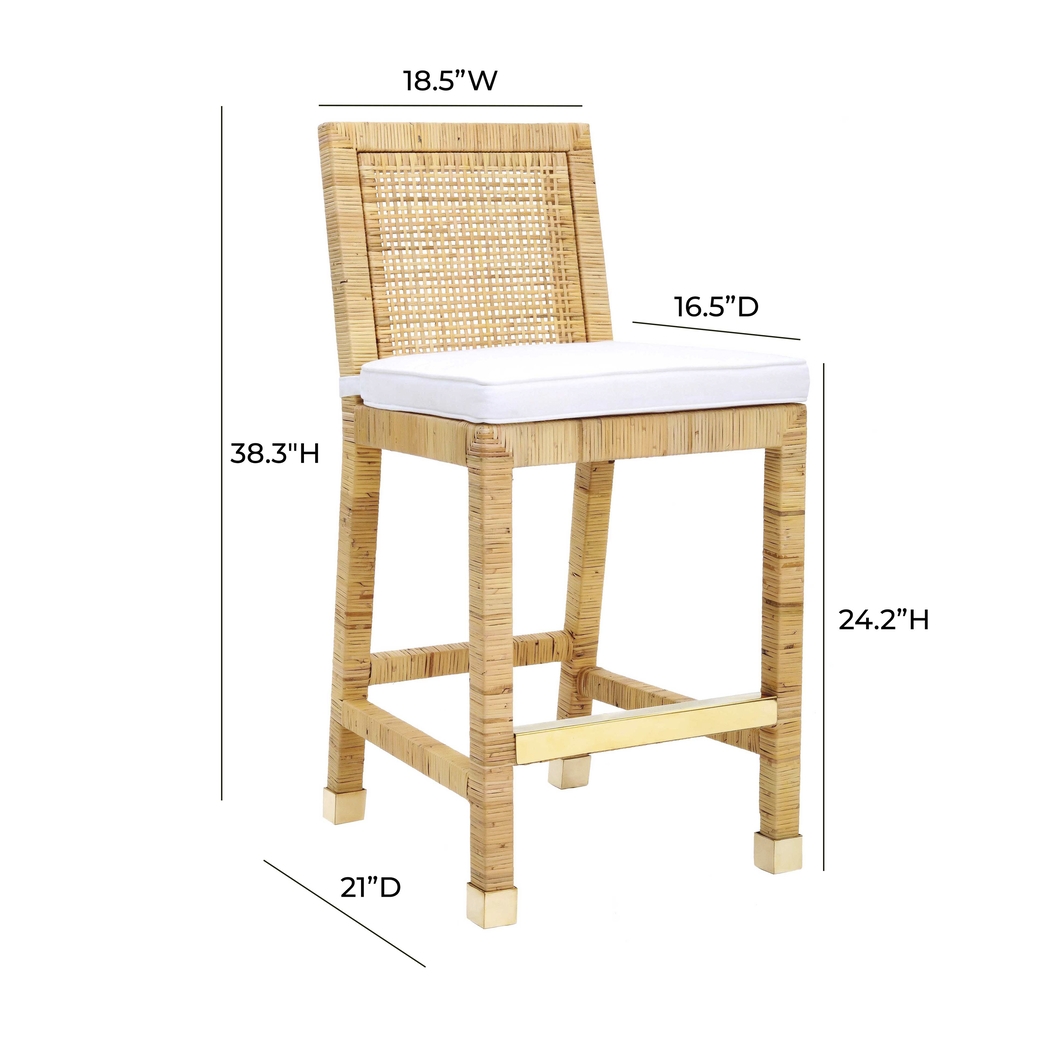 Neath Brown Counter Stool - Thumbnail - Image 9