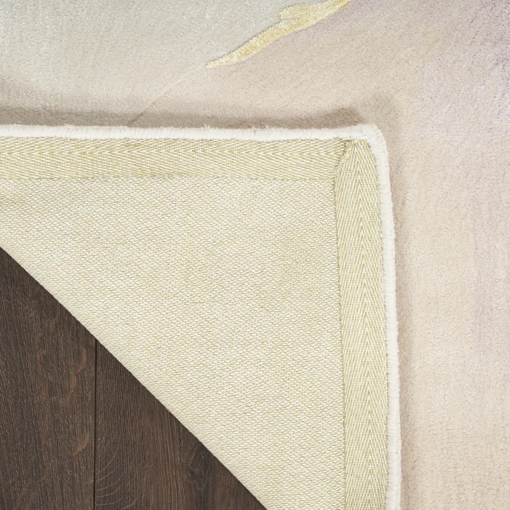 Nebula Beige 9'9 x 13'9 Rug - Thumbnail - Image 4