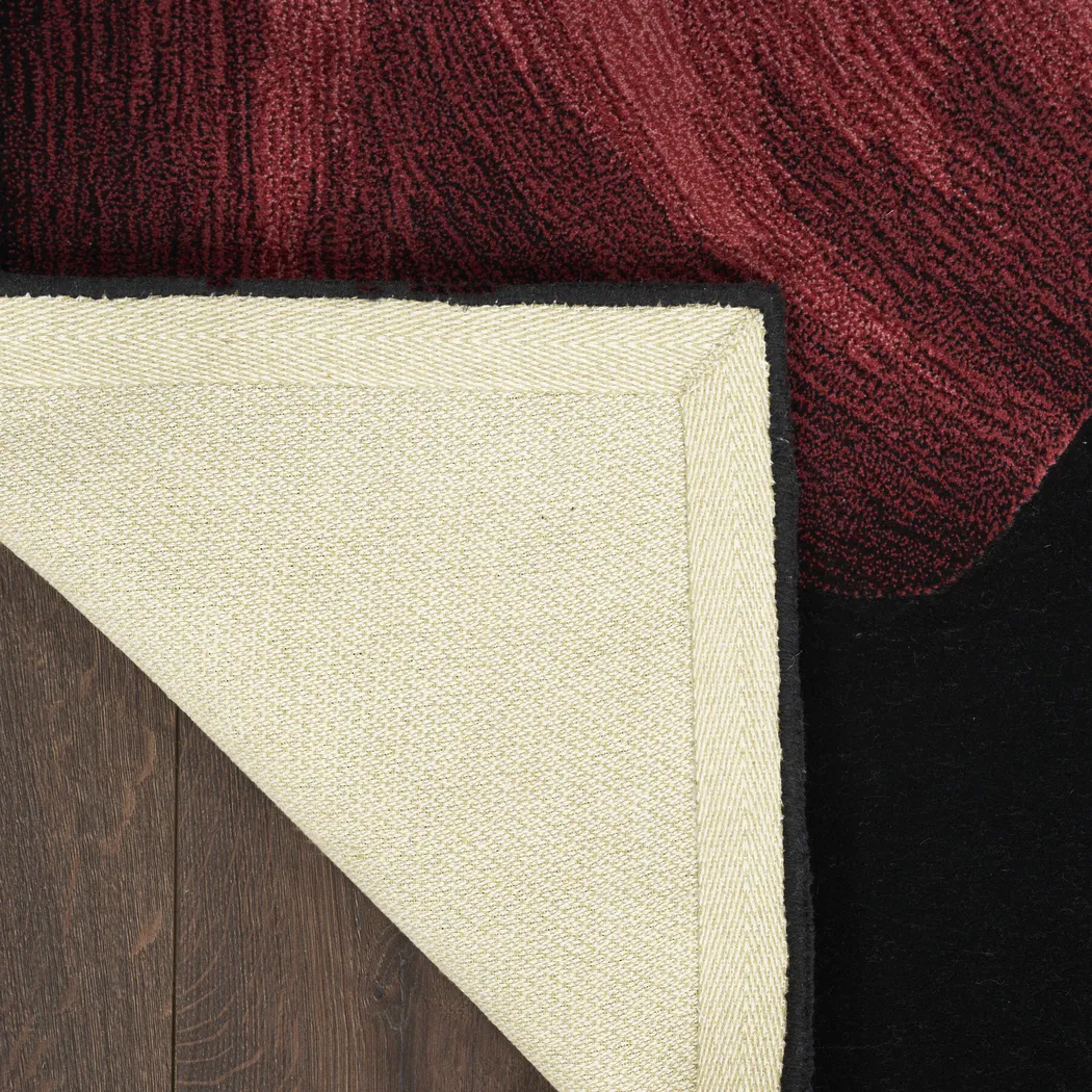 Nebula Black 5'6 x 7'5 Rug - Thumbnail - Image 4