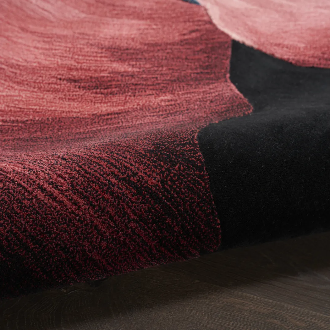 Nebula Black 9'9 x 13'9 Rug - Thumbnail - Image 3