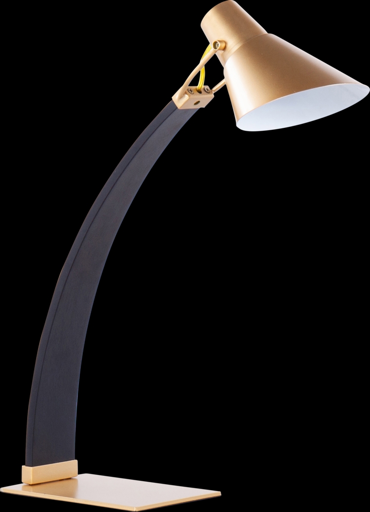 Necco Shade Gold Lamp - Thumbnail - Image 1