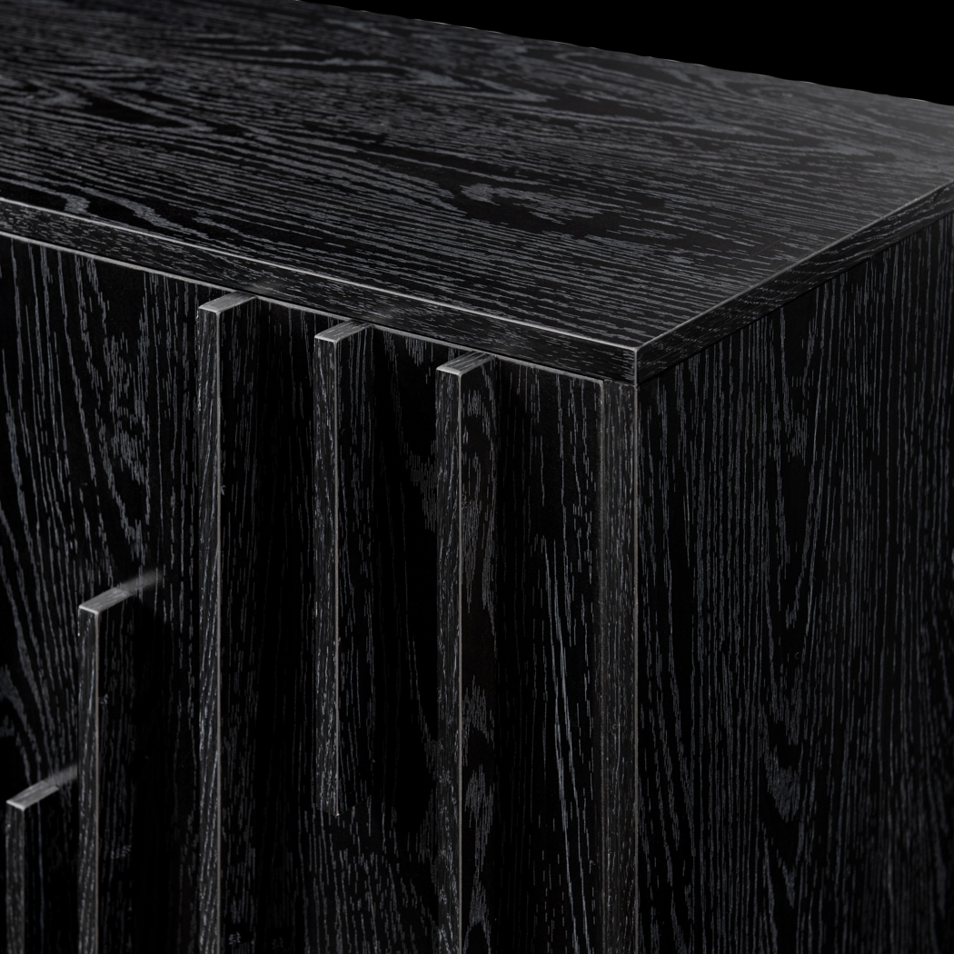 Necoridge Black Sideboard - Thumbnail - Image 3