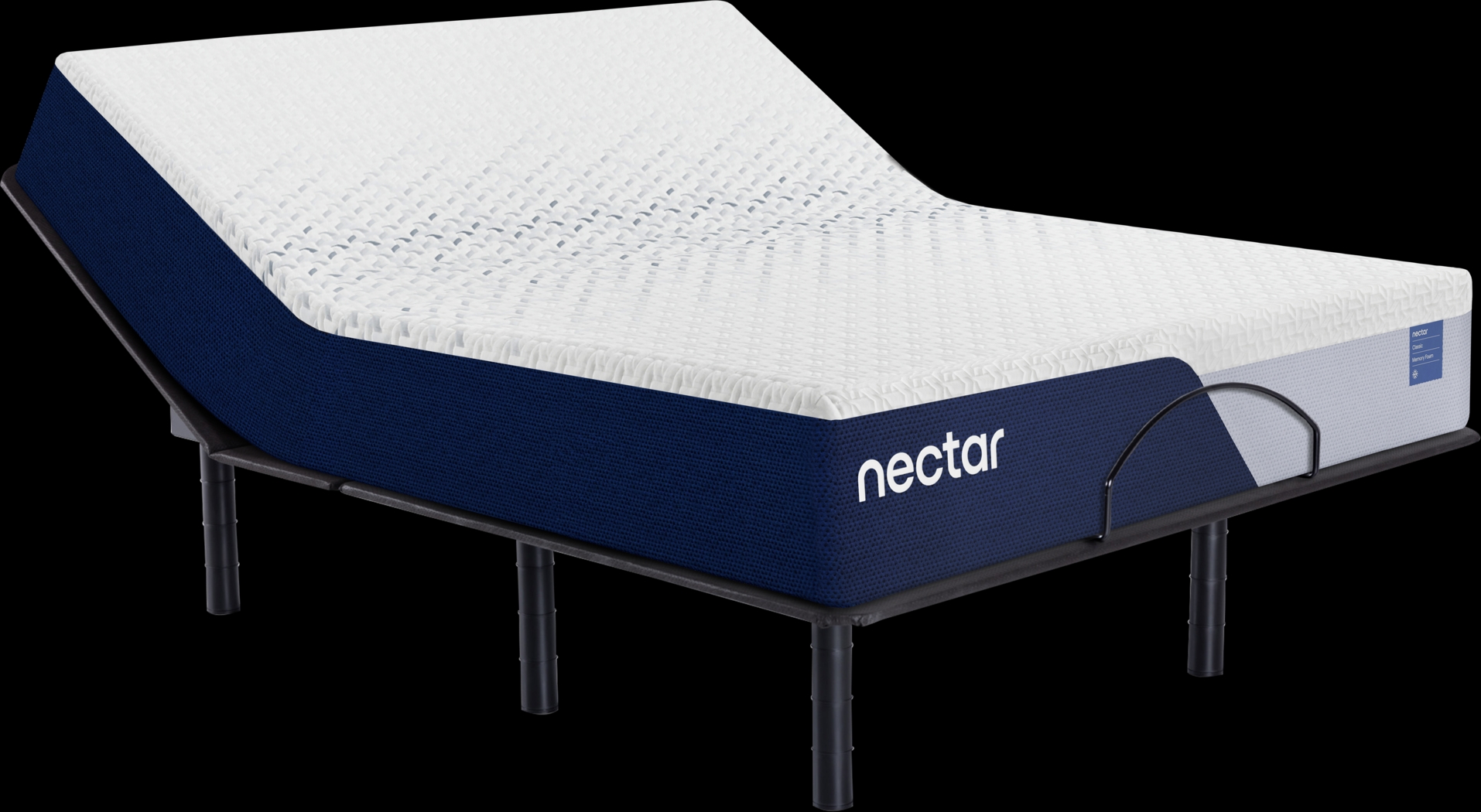 Nectar 5.1 Classic Queen Mattress with Head Up Only Base - Thumbnail - Image 1