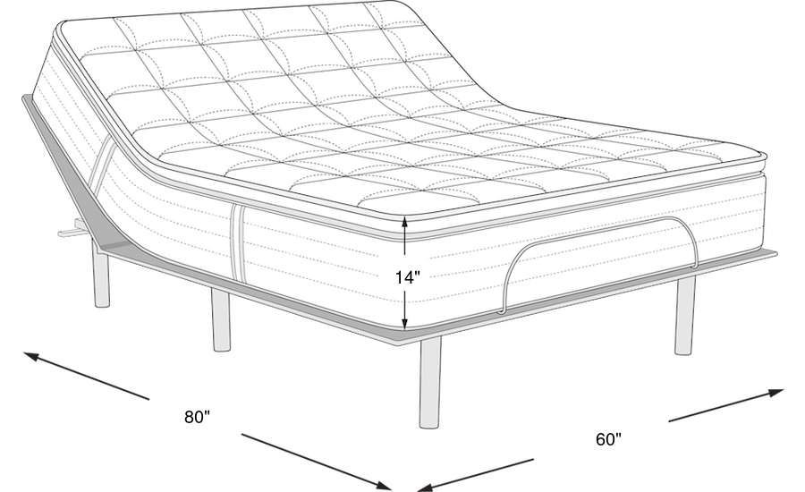 Dimension Image. Please refer to the Dimension Tab on this page for dimension details.