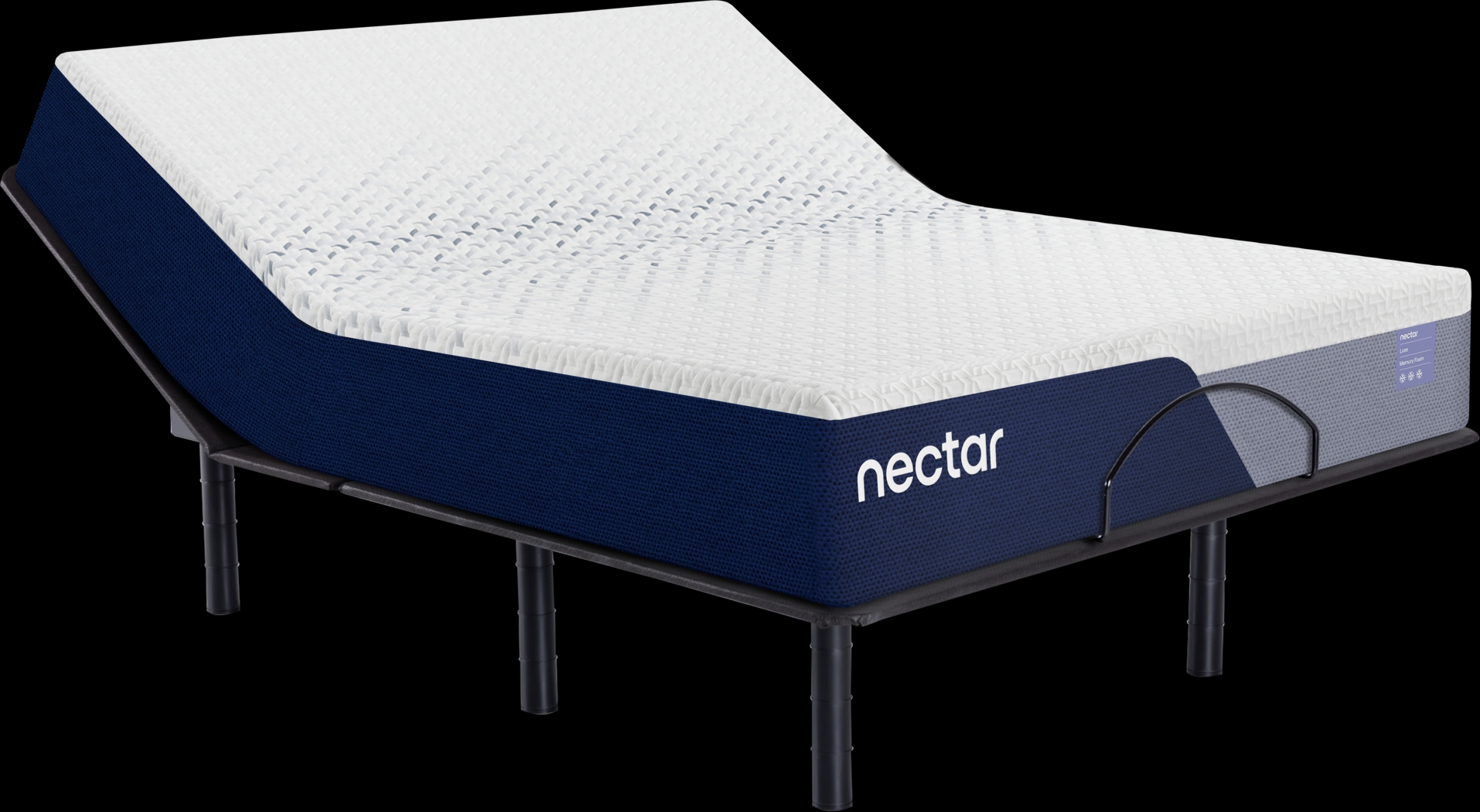 Nectar 5.1 Premier Split King Mattress with Head Up Only Base - Thumbnail - Image 1