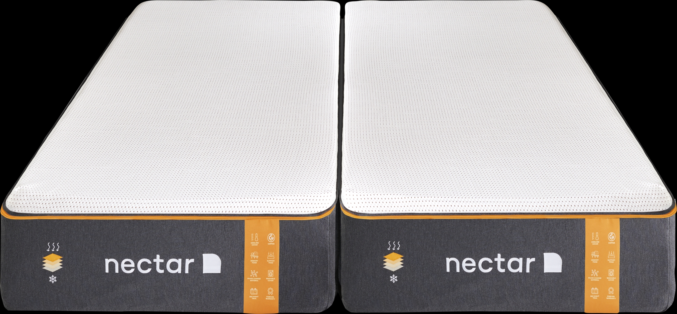 Nectar Premier Copper Split King Mattress (2 TWXL) - Thumbnail - Image 2