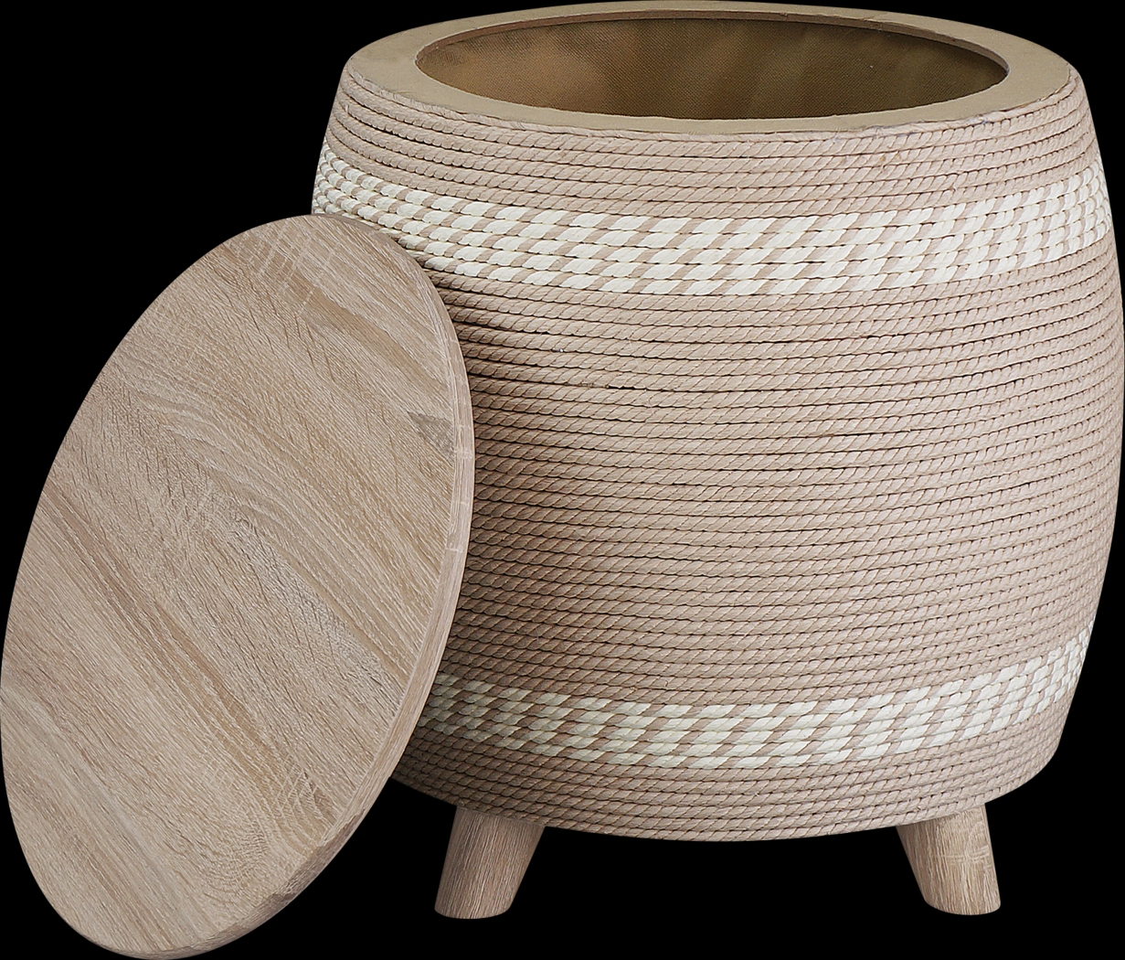 Nedali Natural Ottoman - Thumbnail - Image 3