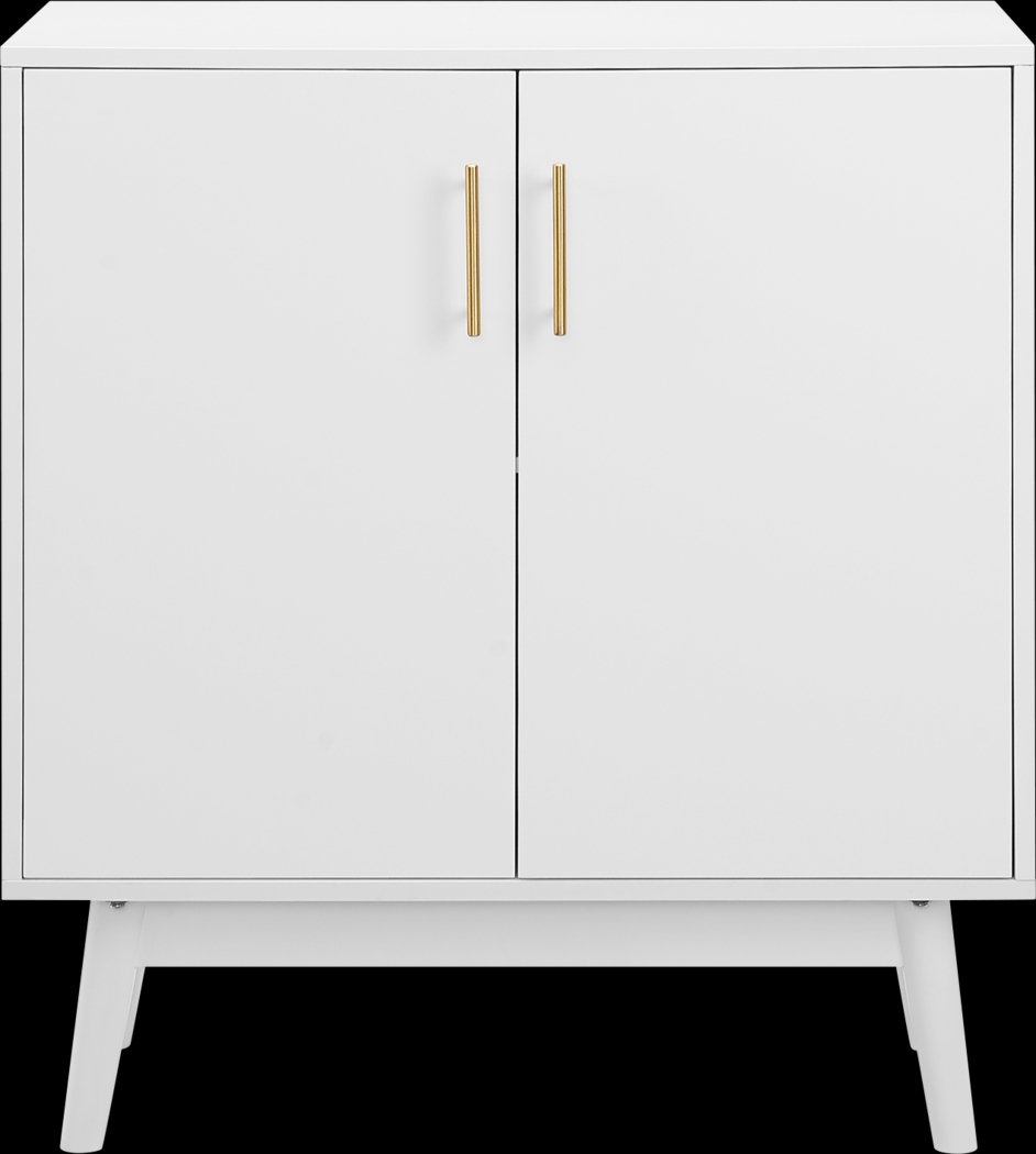 Nedwald White Accent Cabinet - Thumbnail - Image 2