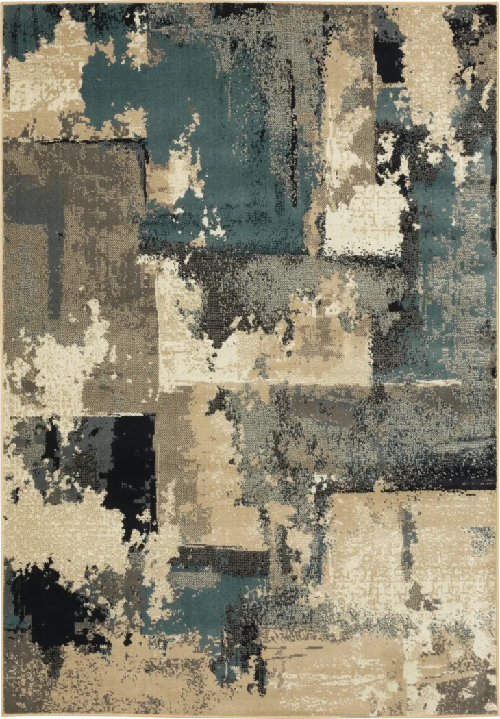 Neeka Beige 5'3 x 7'3 Rug - Thumbnail - Image 1