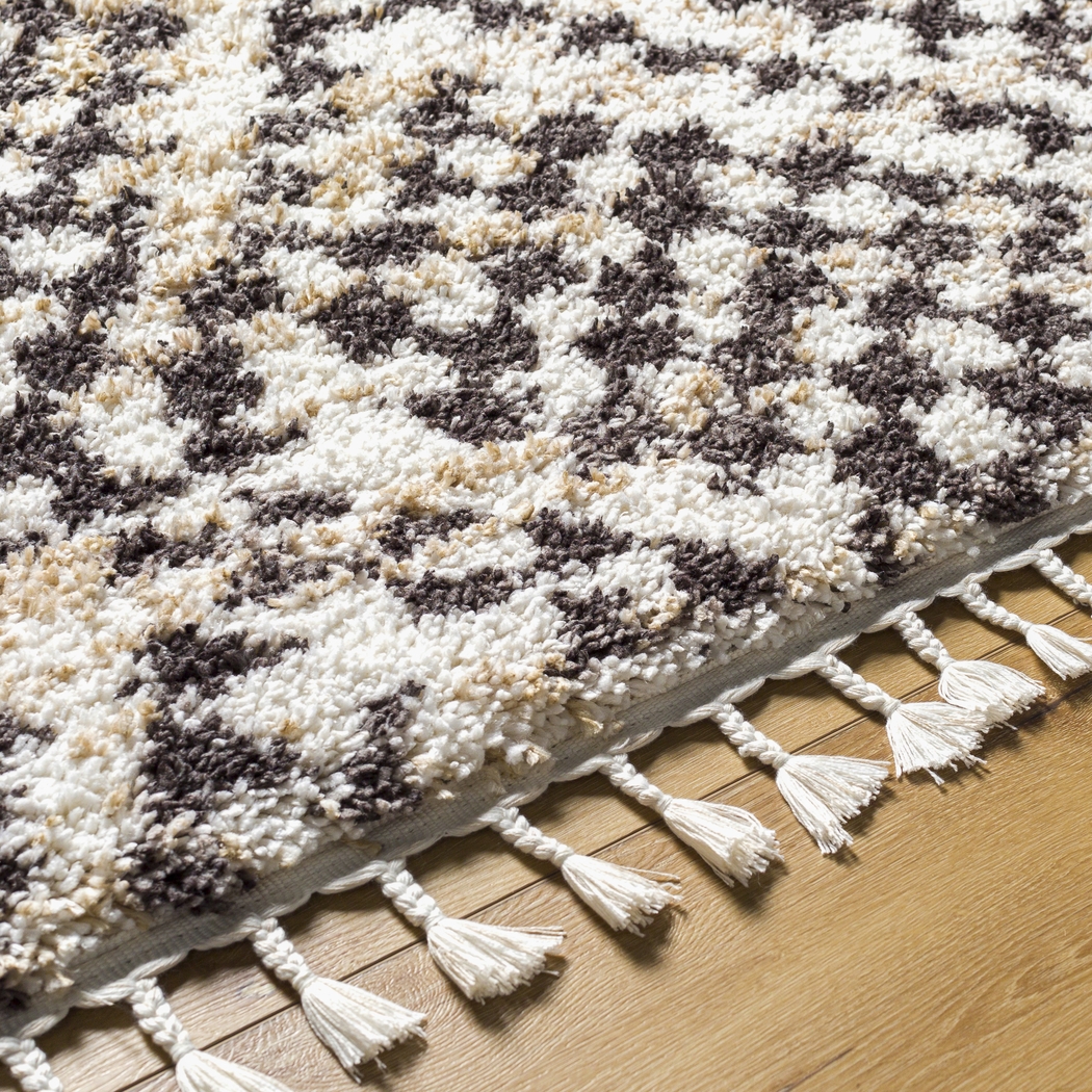 Neena Black 5'3 x 7' Area Rug - Thumbnail - Image 3