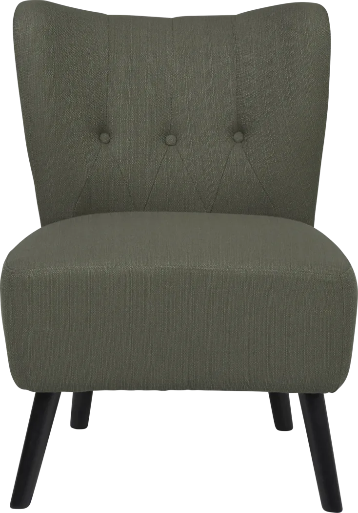 Neeva Gray Accent Chair - Thumbnail - Image 2