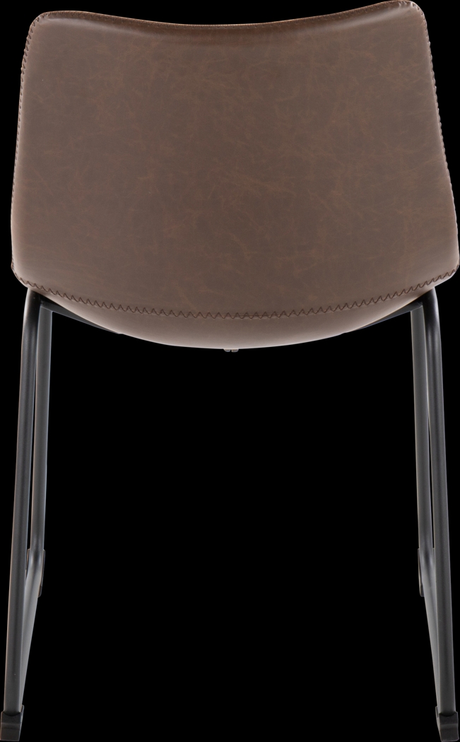 Nehru Espresso Dining Chair, Set of 2 - Thumbnail - Image 5