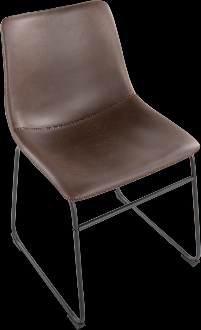 Nehru Espresso Dining Chair, Set of 2 - Thumbnail - Image 7