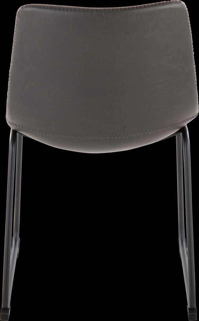 Nehru Gray Dining Chair, Set of 2 - Thumbnail - Image 5