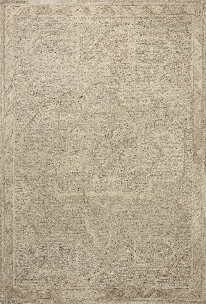 Neila Beige 5' x 7'6 Rug - Thumbnail - Image 1