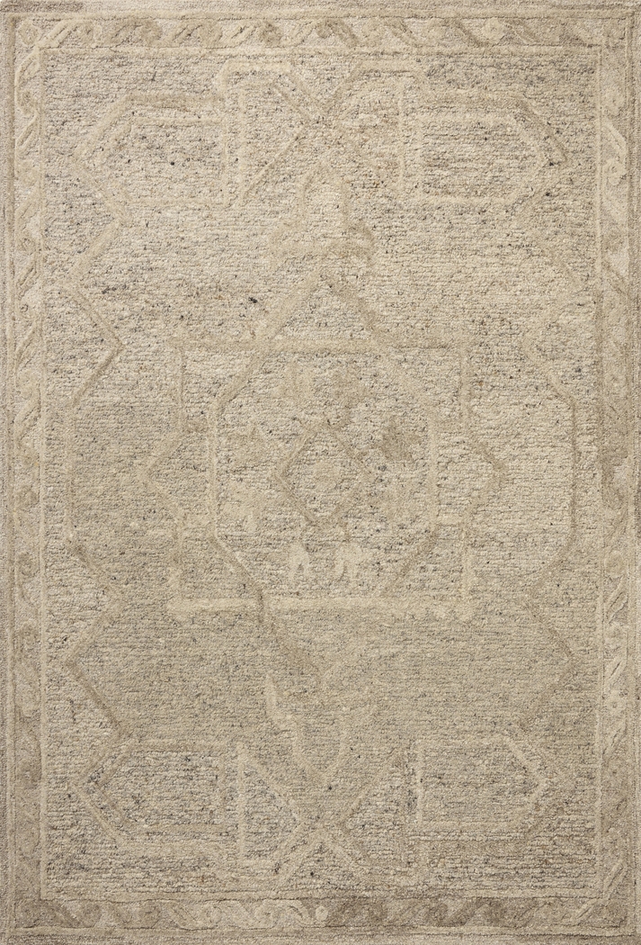 Neila Beige 8'6 x 11'6 Rug - Thumbnail - Image 1