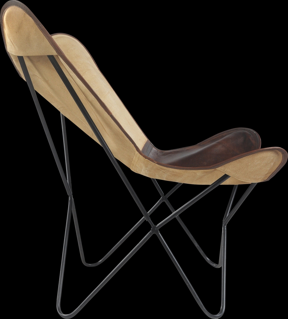 Neillia Brown/Ivory Accent Chair - Thumbnail - Image 8