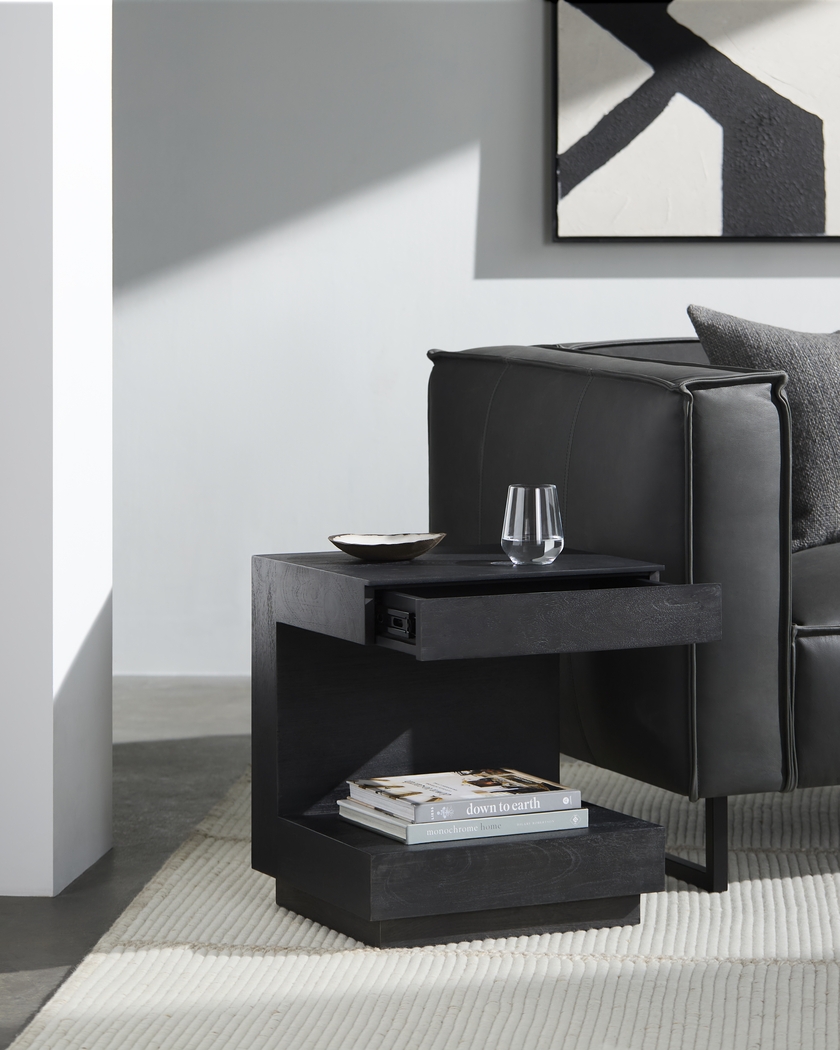 Neilo Black End Table - Thumbnail - Image 2