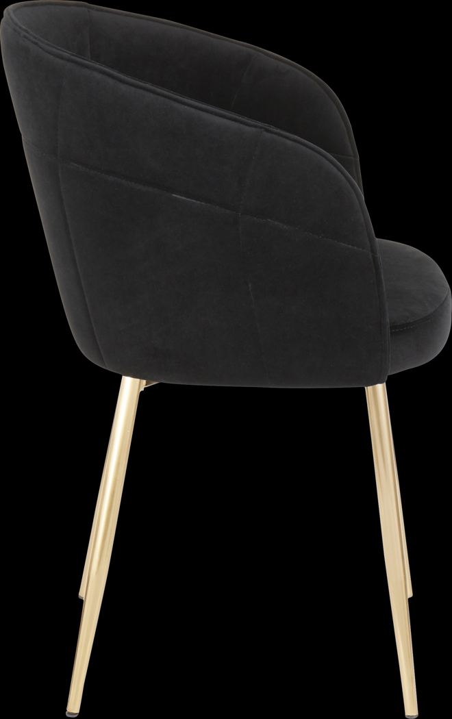 Neilson Black Accent Chair - Thumbnail - Image 2