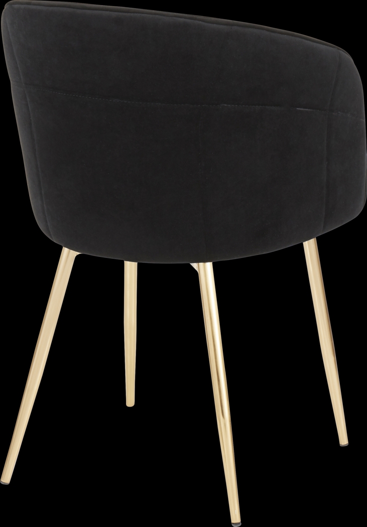 Neilson Black Accent Chair - Thumbnail - Image 3