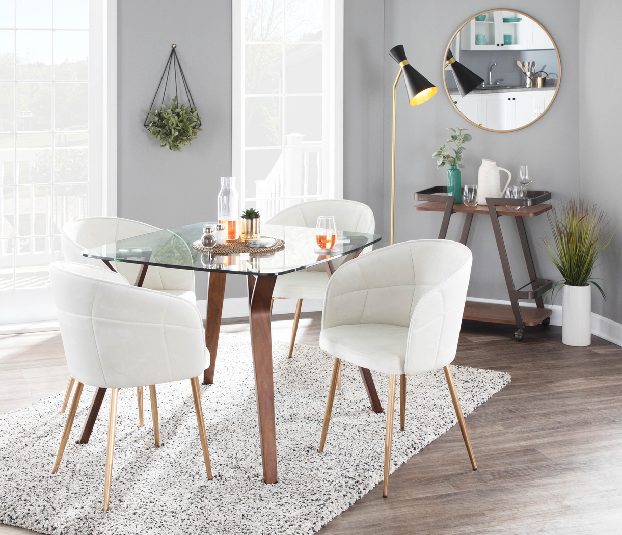 Neilson Cream Accent Chair - Thumbnail - Image 8