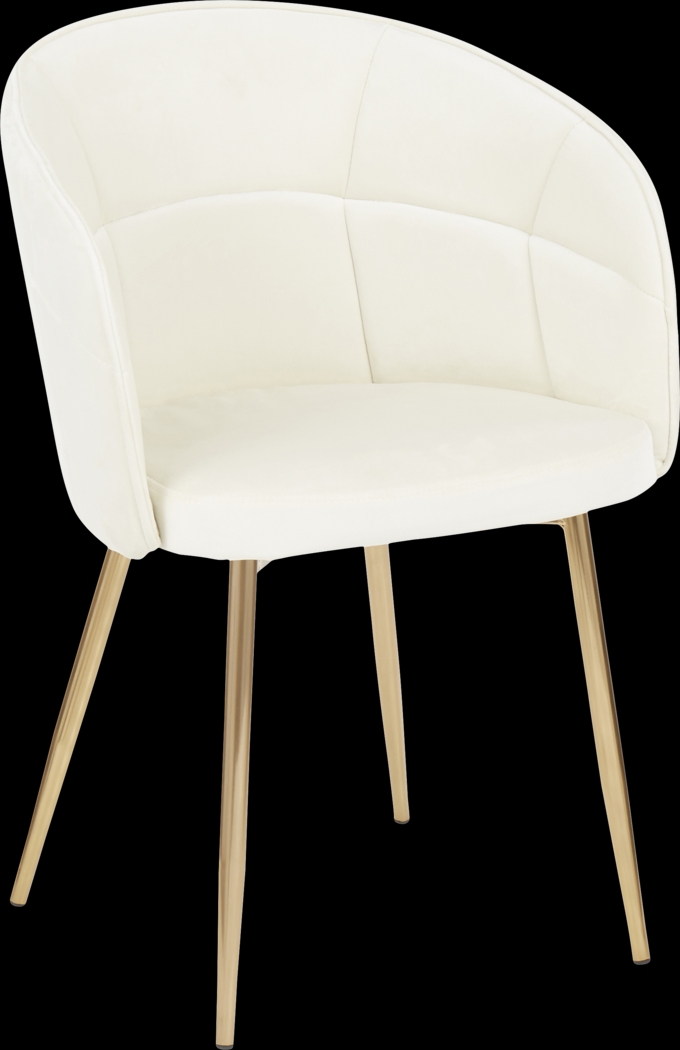 Neilson Cream Accent Chair - Thumbnail - Image 1