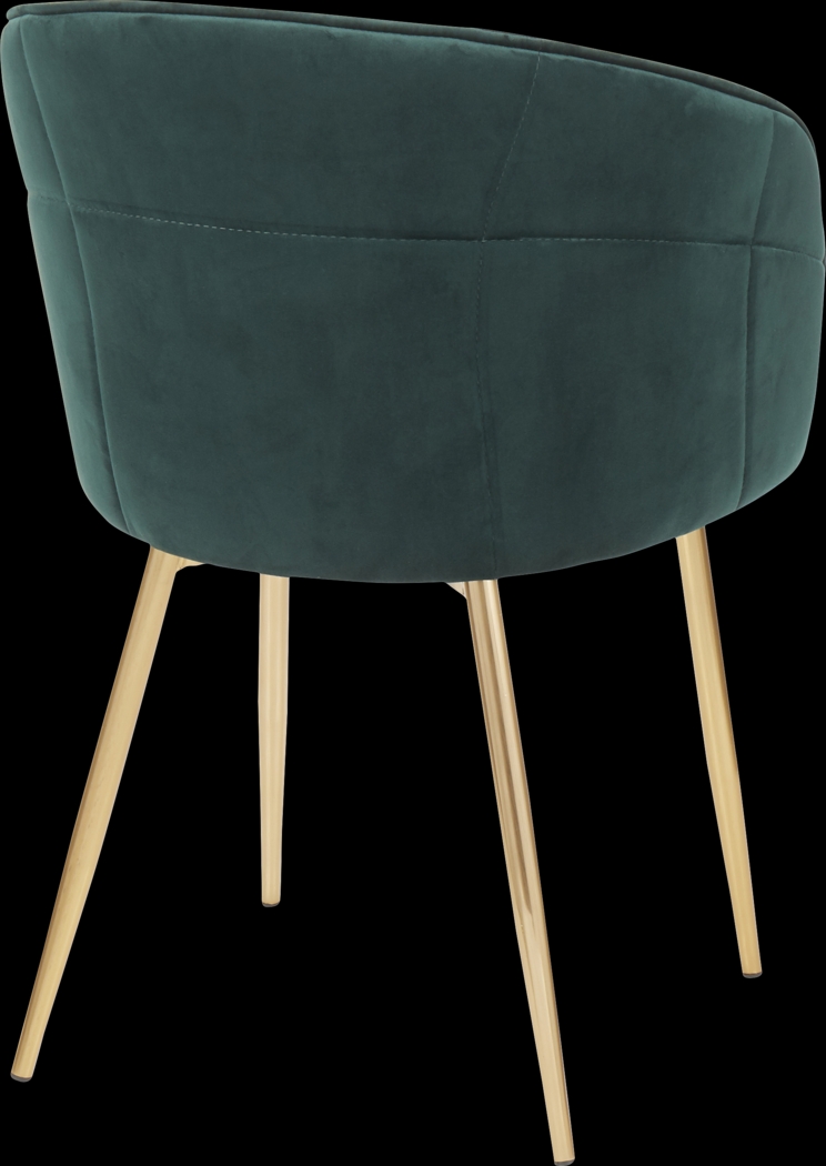 Neilson Green Accent Chair - Thumbnail - Image 3