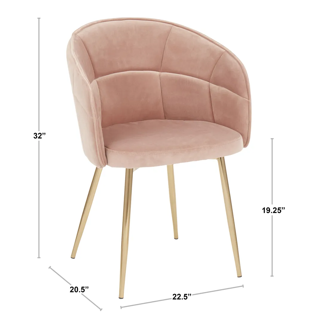 Neilson Pink Accent Chair - Thumbnail - Image 9