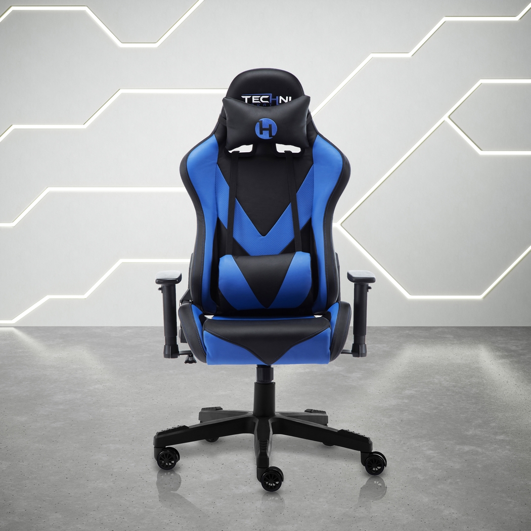 Nektun Blue Gaming Chair - Thumbnail - Image 2