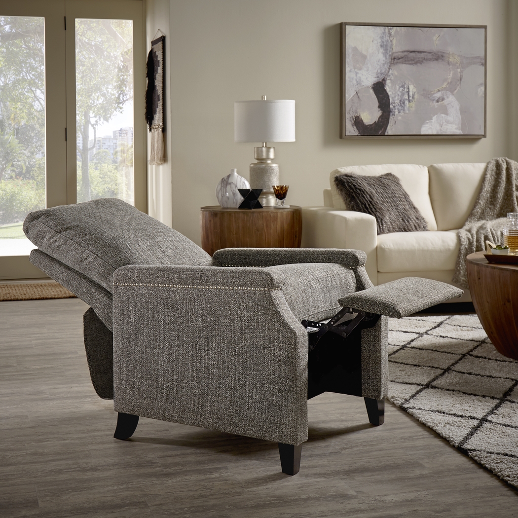 Nelda Gray Pushback Recliner - Thumbnail - Image 10