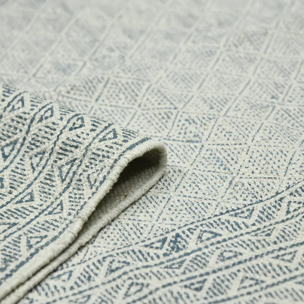 Nelfa Blue 5' x 7'6 Rug - Thumbnail - Image 2