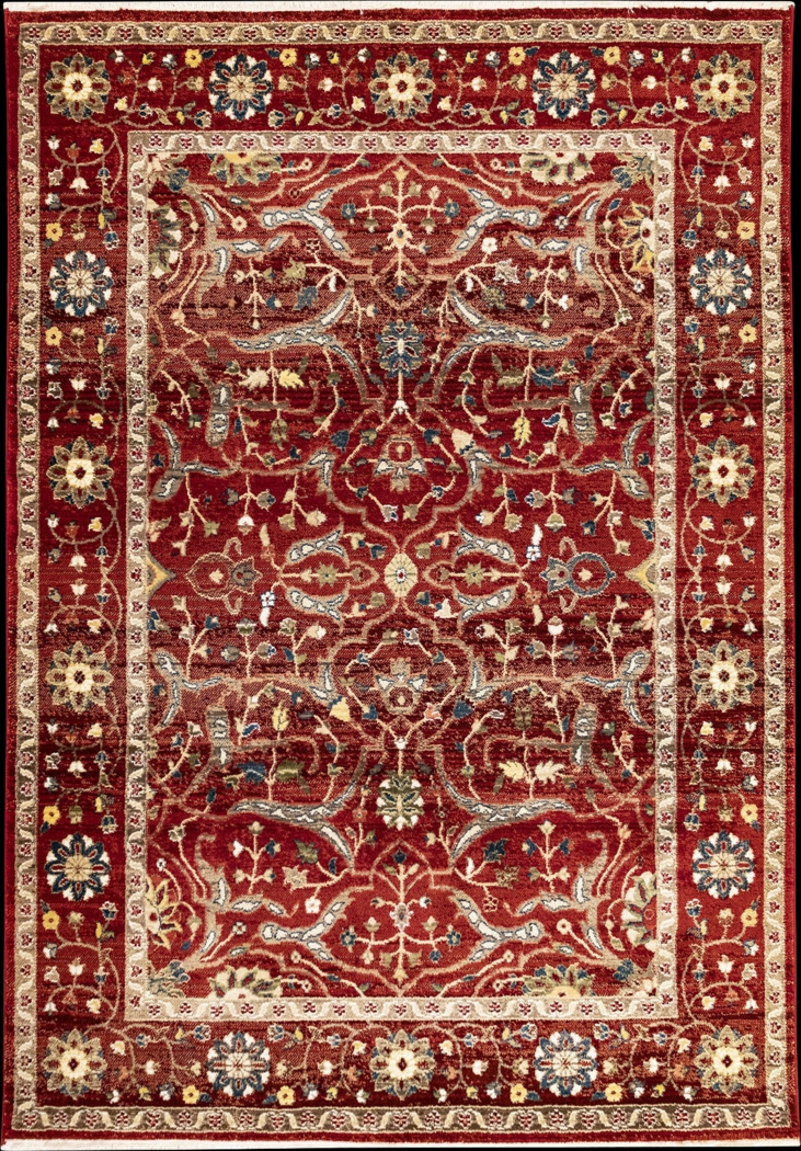 Neliah Red 7'10 x 10' Rug - Thumbnail - Image 1