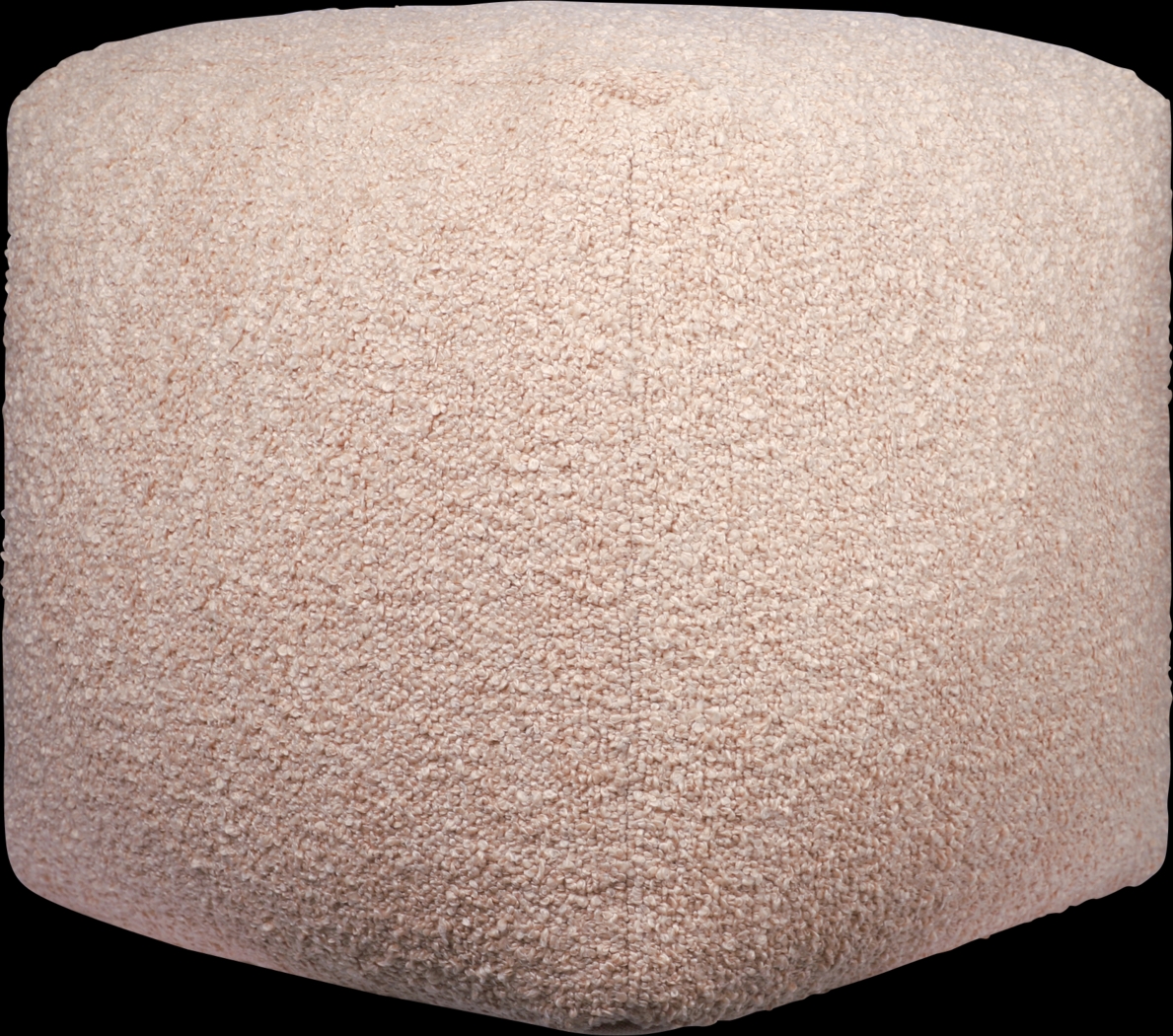 Nelior Beige Pouf - Thumbnail - Image 3