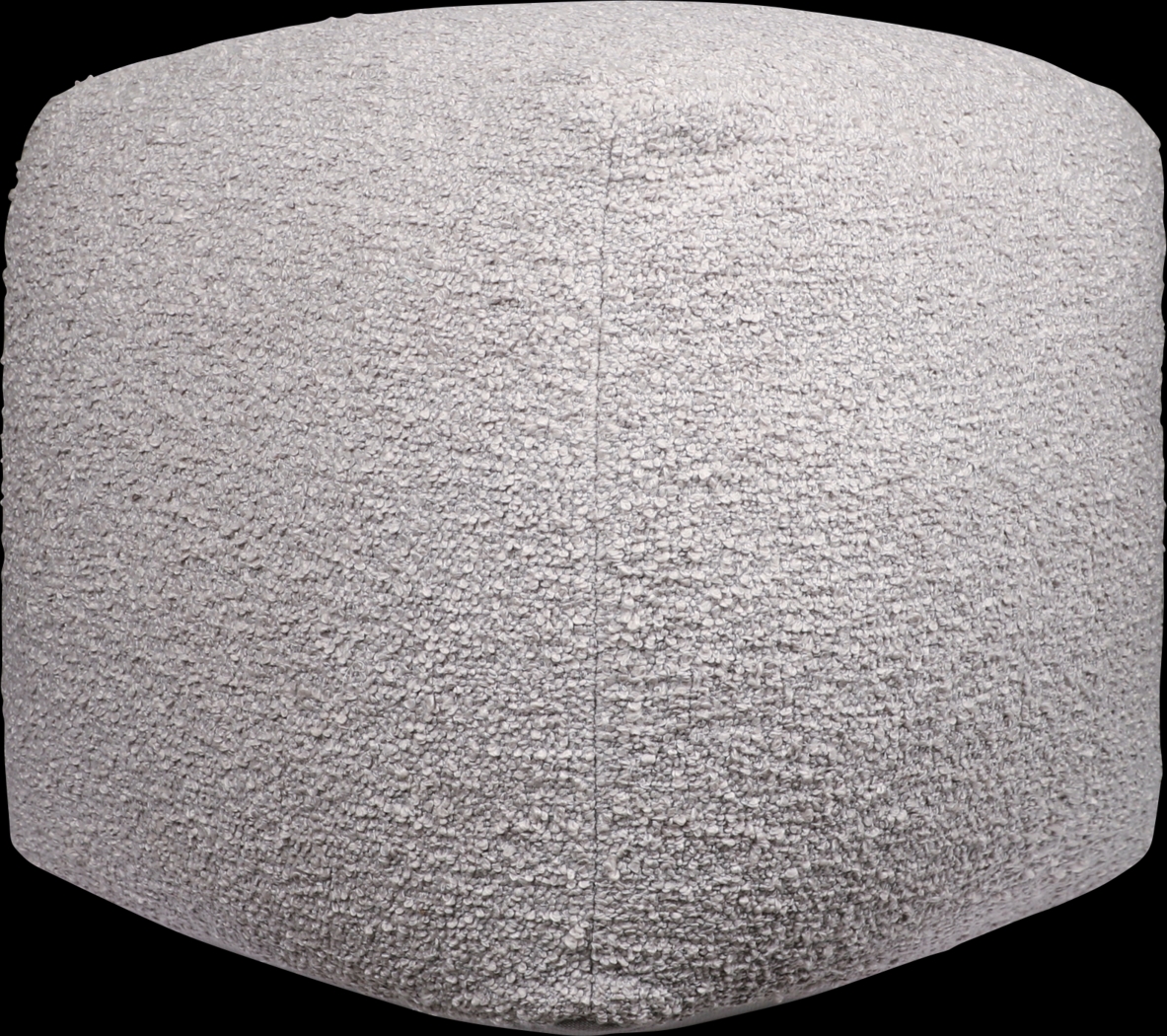 Nelior Gray Pouf - Thumbnail - Image 3
